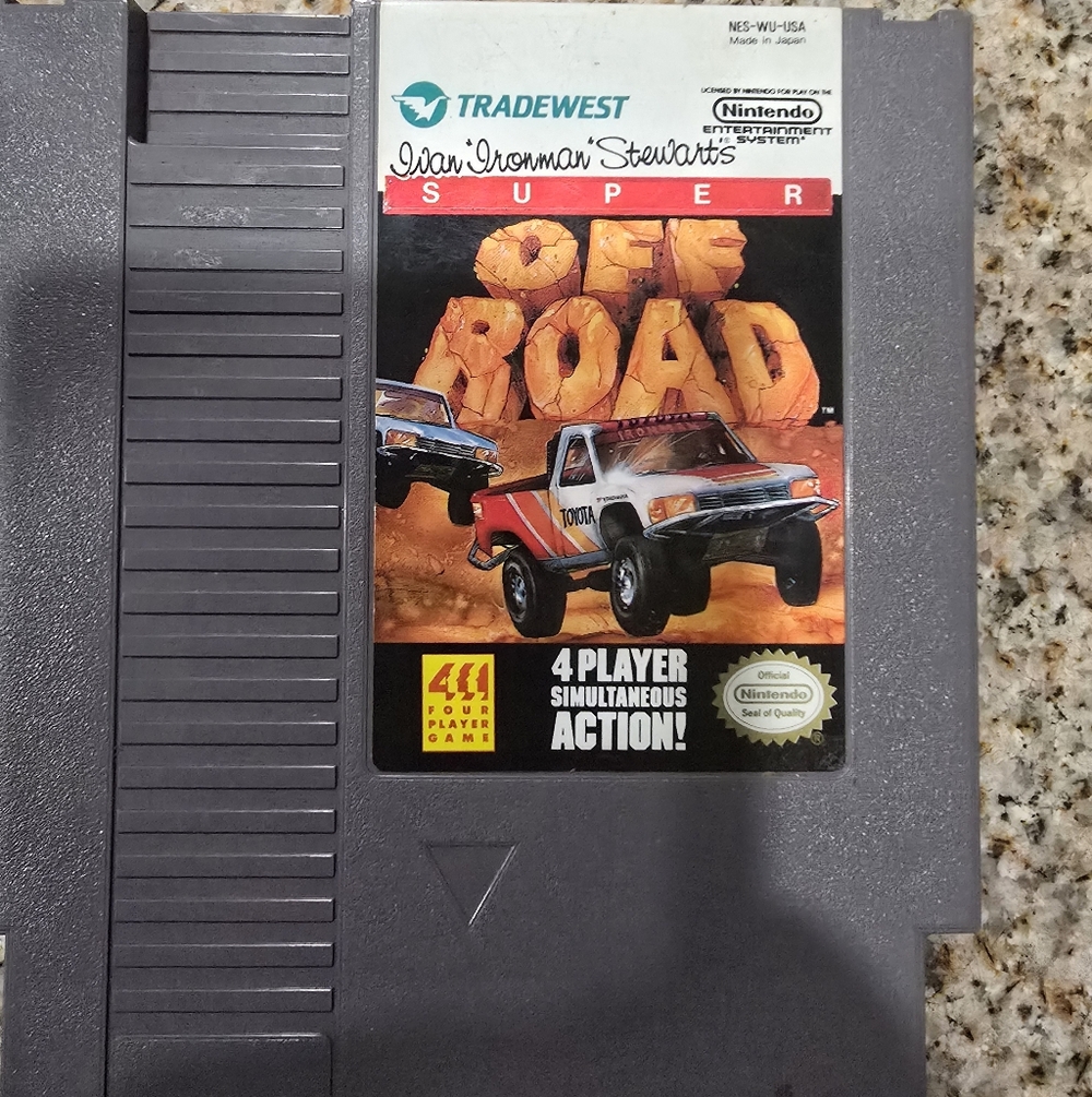 Nintendo NES Game Cartridge - Black